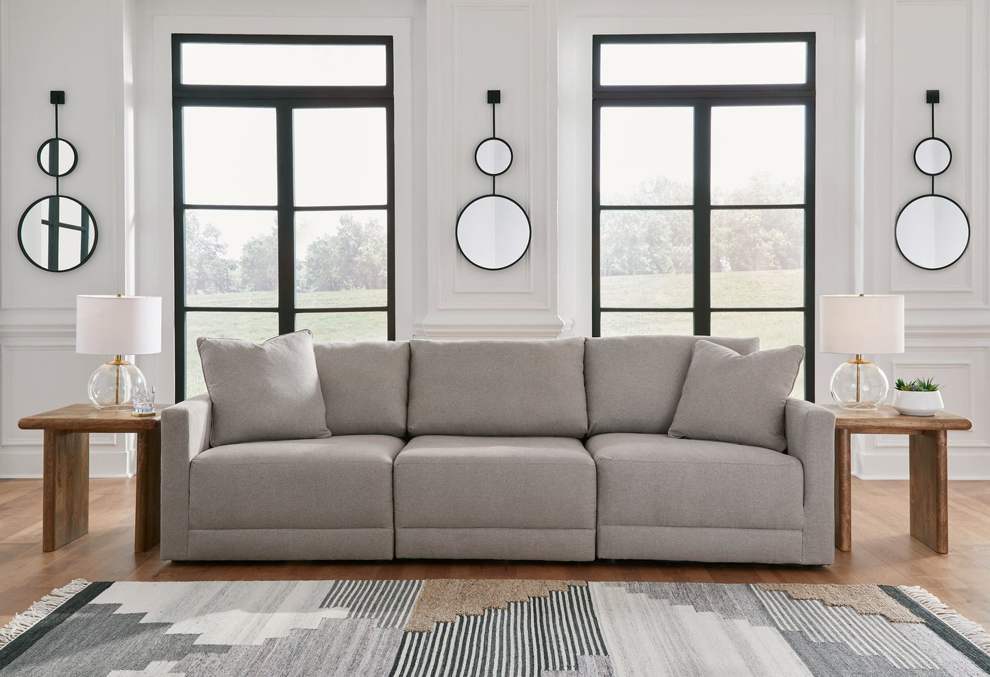 Katany 5-Piece Sectional with Ottoman Rent Wise Rent To Own Jacksonville, Florida