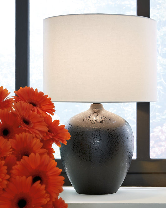 Ladstow Ceramic Table Lamp (1/CN) Rent Wise Rent To Own Jacksonville, Florida