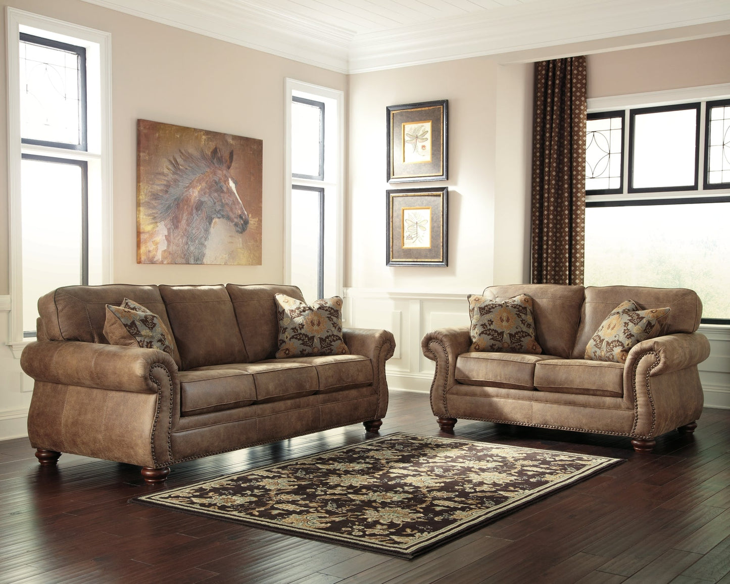 Larkinhurst Sofa and Loveseat Rent Wise Rent To Own Jacksonville, Florida