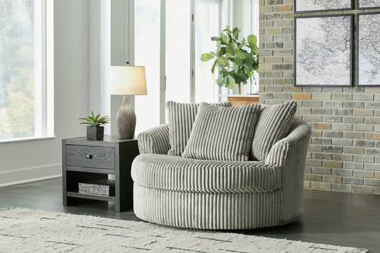 Lindyn Oversized Swivel Accent Chair Rent Wise Rent To Own Jacksonville, Florida