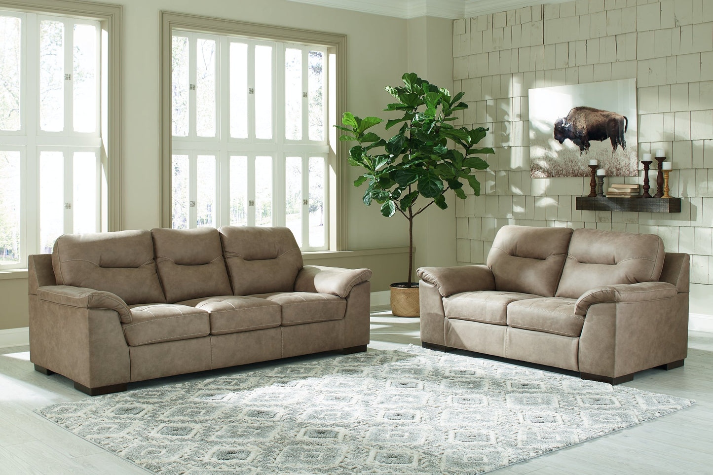 Maderla Sofa and Loveseat Rent Wise Rent To Own Jacksonville, Florida