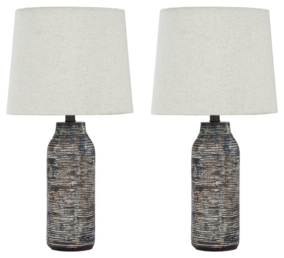 Mahima Paper Table Lamp (2/CN) Rent Wise Rent To Own Jacksonville, Florida