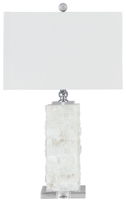 Malise Alabaster Table Lamp (1/CN) Rent Wise Rent To Own Jacksonville, Florida