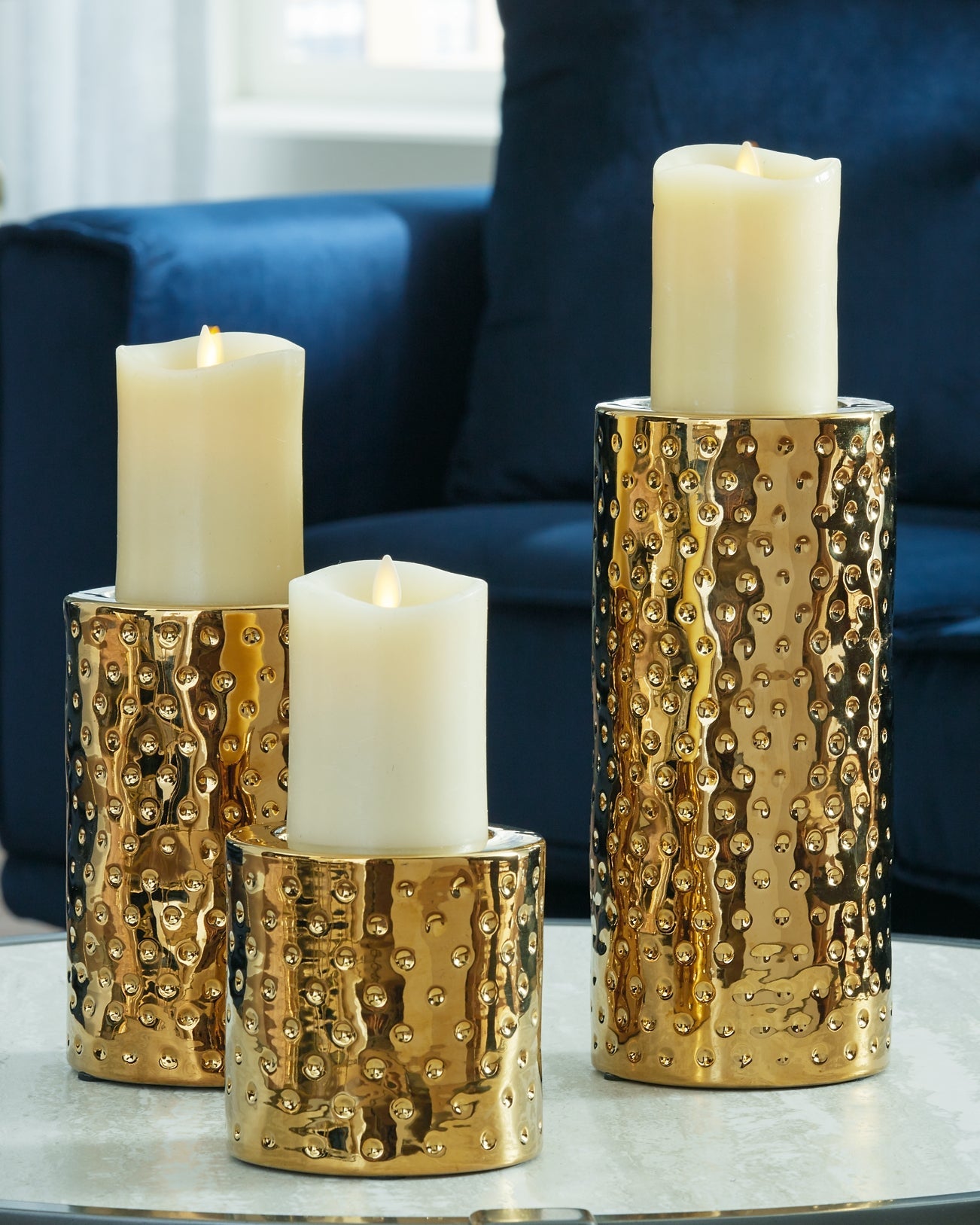 Marisa Candle Holder Set (3/CN) Rent Wise Rent To Own Jacksonville, Florida