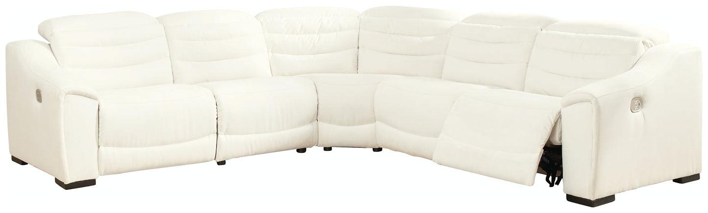 Next-Gen Gaucho 5-Piece Power Reclining Sectional Rent Wise Rent To Own Jacksonville, Florida