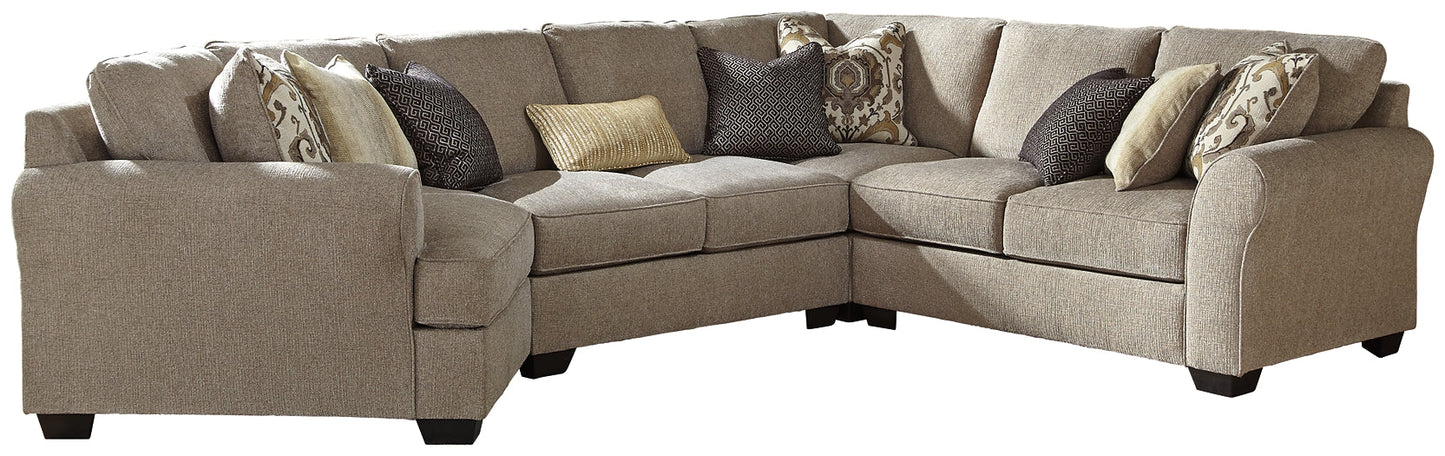 Pantomine 4-Piece Sectional with Cuddler Rent Wise Rent To Own Jacksonville, Florida