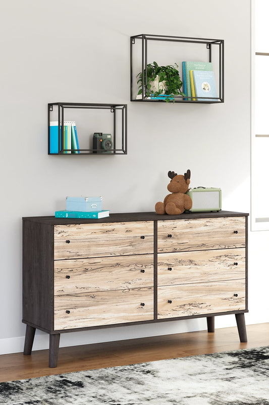 Piperton Six Drawer Dresser Rent Wise Rent To Own Jacksonville, Florida
