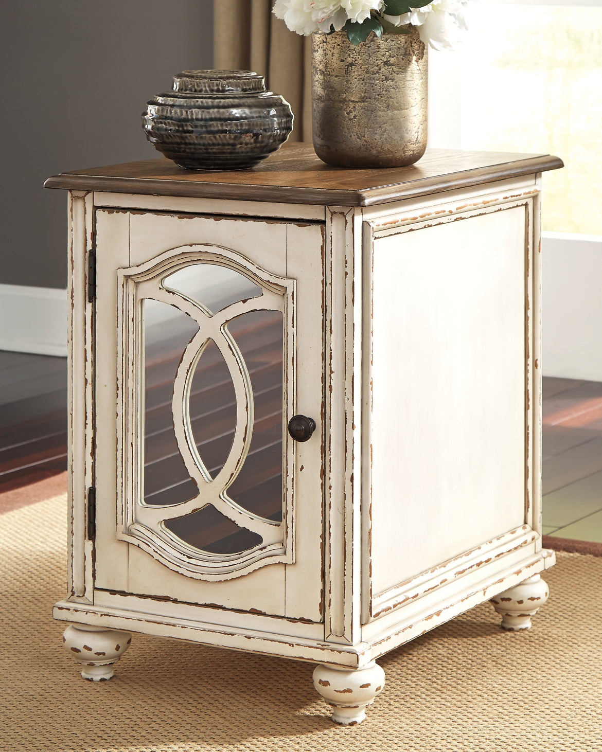 Realyn Coffee Table with 1 End Table Rent Wise Rent To Own Jacksonville, Florida