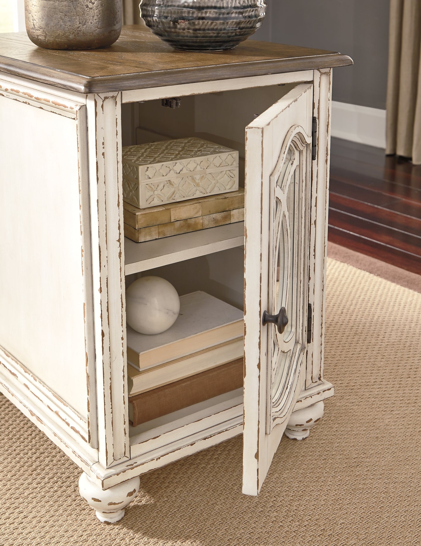 Realyn Coffee Table with 1 End Table Rent Wise Rent To Own Jacksonville, Florida