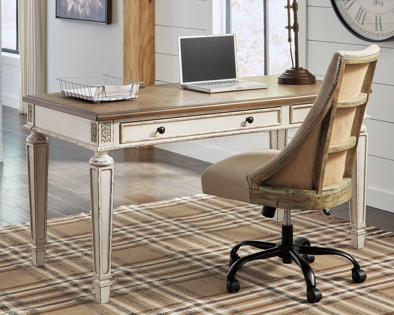 Realyn Home Office Desk Rent Wise Rent To Own Jacksonville, Florida