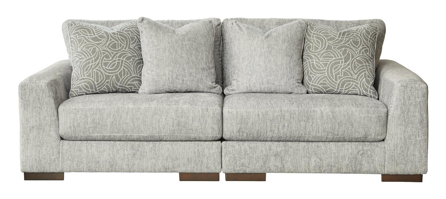 Regent Park 3-Piece Sectional with Ottoman Rent Wise Rent To Own Jacksonville, Florida