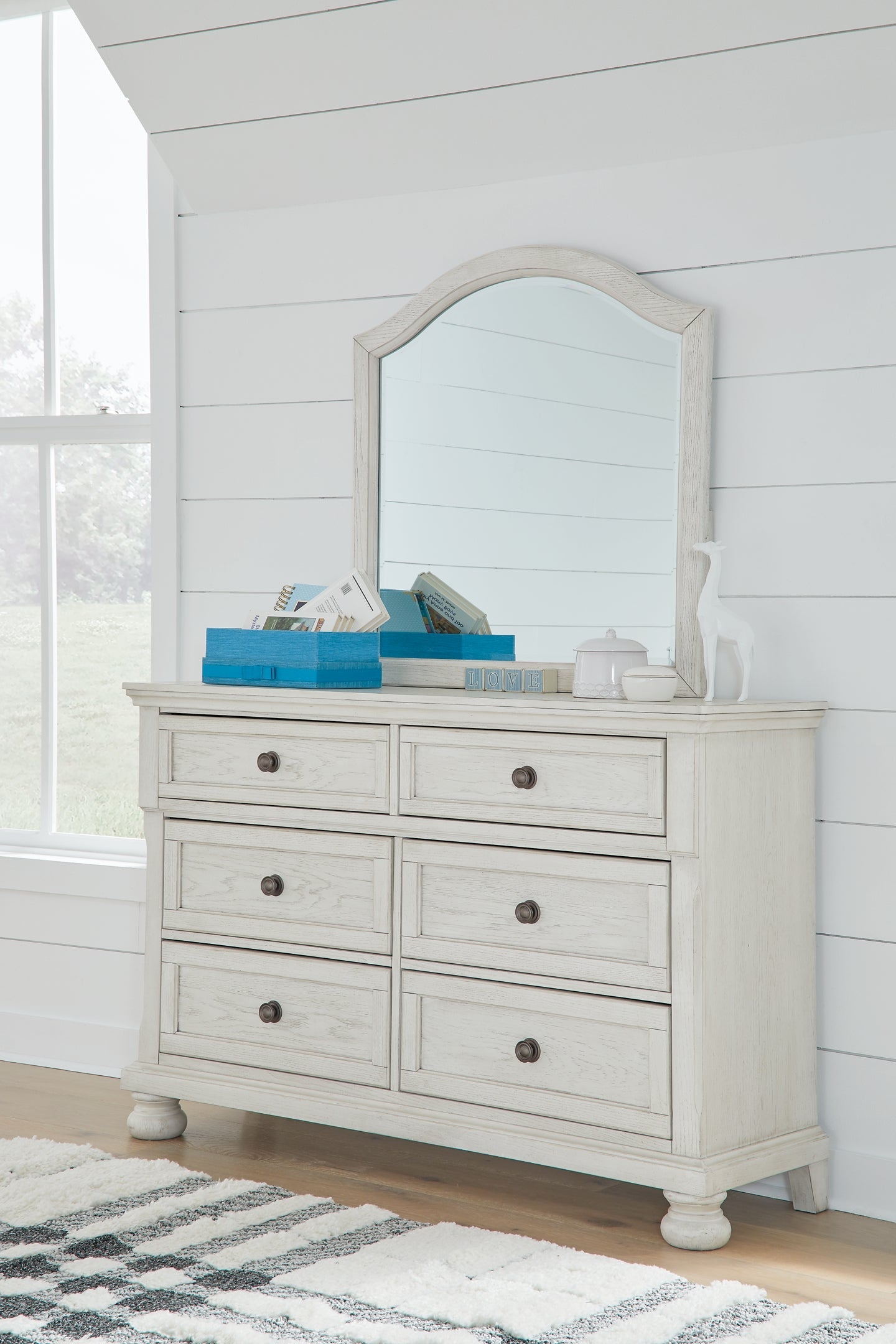 Robbinsdale Dresser and Mirror Rent Wise Rent To Own Jacksonville, Florida