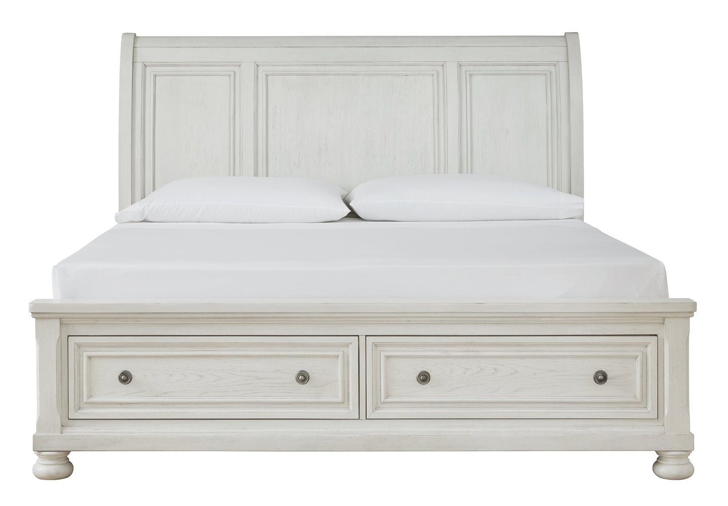 Robbinsdale Queen Sleigh Bed with Storage Rent Wise Rent To Own Jacksonville, Florida