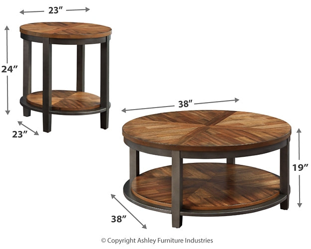 Roybeck Occasional Table Set (3/CN) Rent Wise Rent To Own Jacksonville, Florida