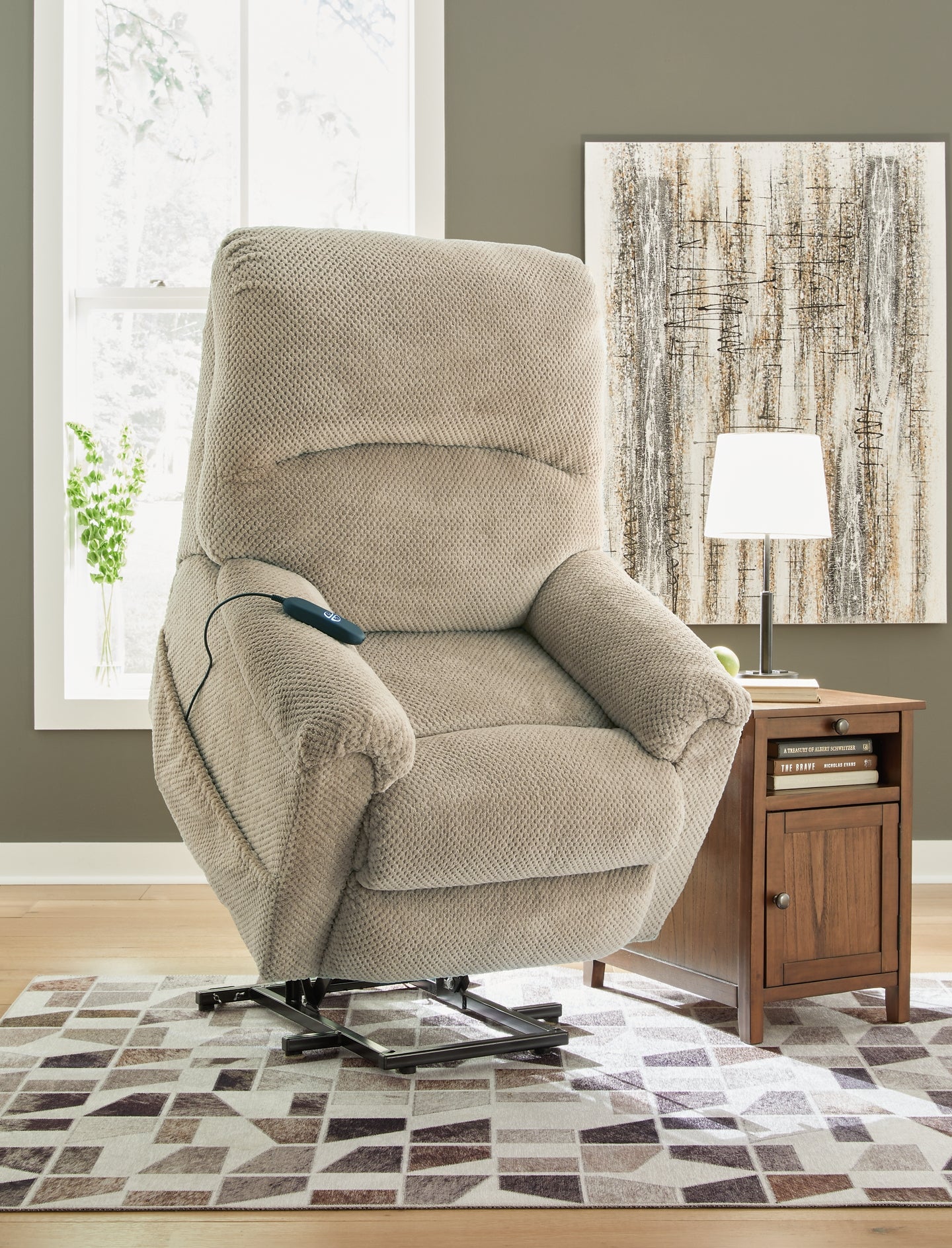 Shadowboxer Power Lift Recliner Rent Wise Rent To Own Jacksonville, Florida