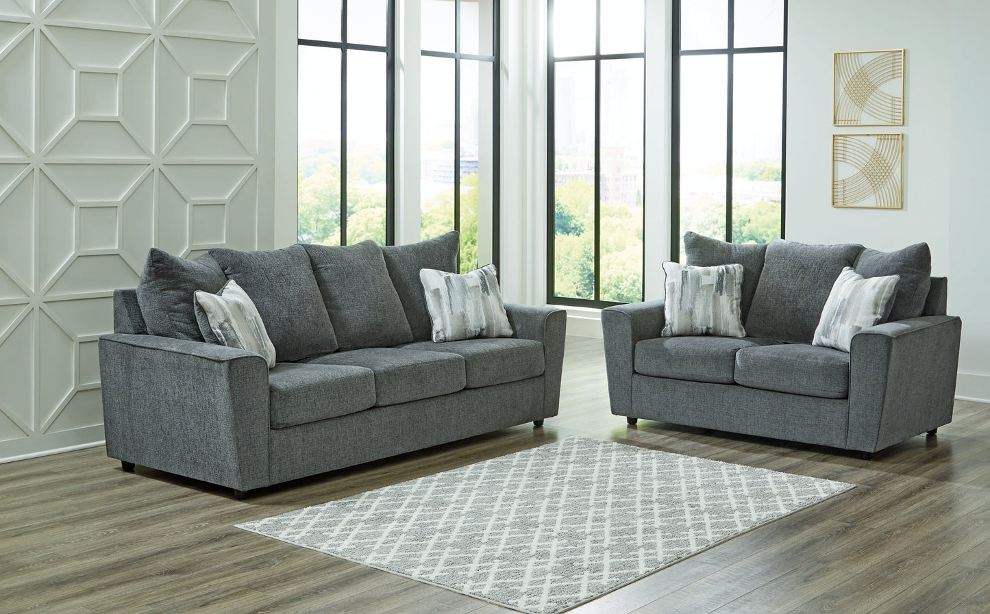 Stairatt Sofa and Loveseat Rent Wise Rent To Own Jacksonville, Florida