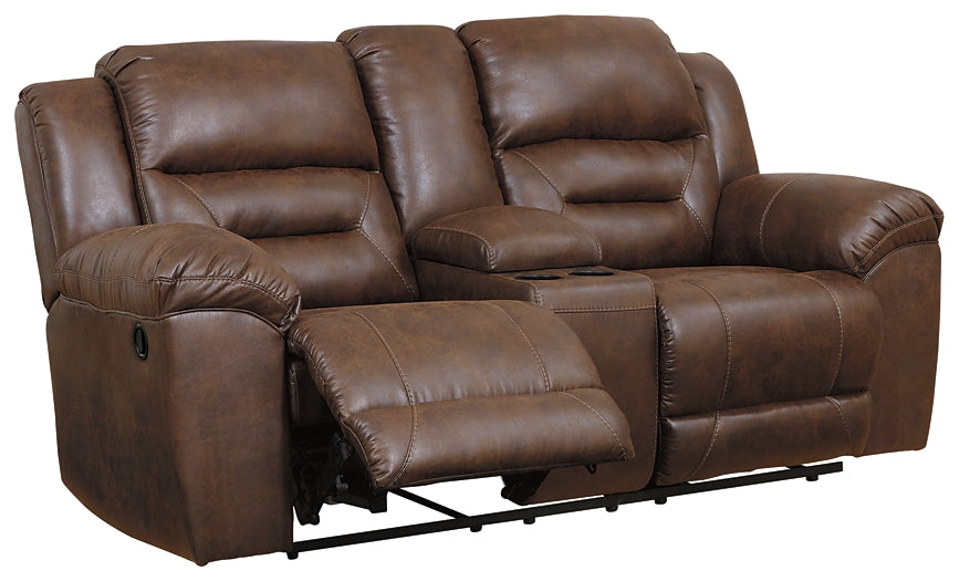 Stoneland Sofa, Loveseat and Recliner Rent Wise Rent To Own Jacksonville, Florida