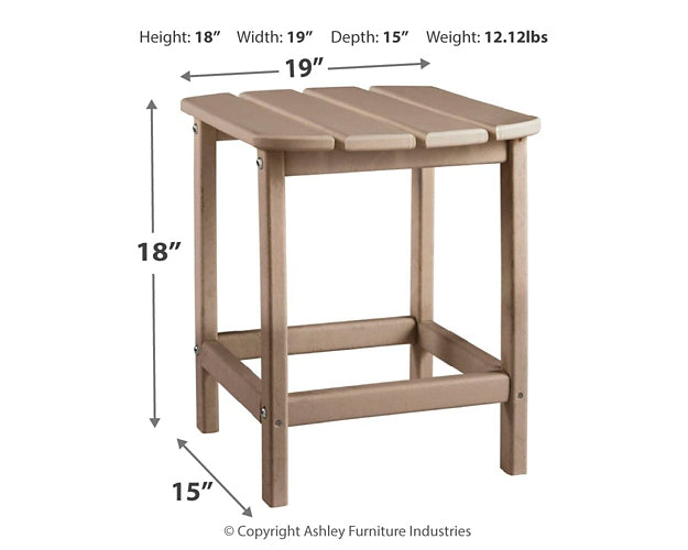 Sundown Treasure Rectangular End Table Rent Wise Rent To Own Jacksonville, Florida