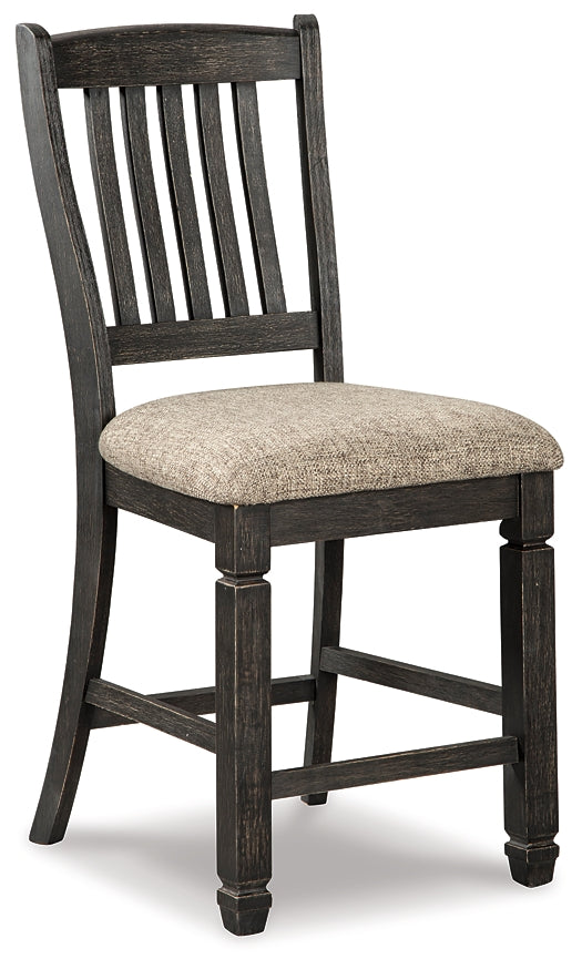 Tyler Creek Upholstered Barstool (2/CN) Rent Wise Rent To Own Jacksonville, Florida