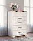 Vaibryn Five Drawer Chest Rent Wise Rent To Own Jacksonville, Florida