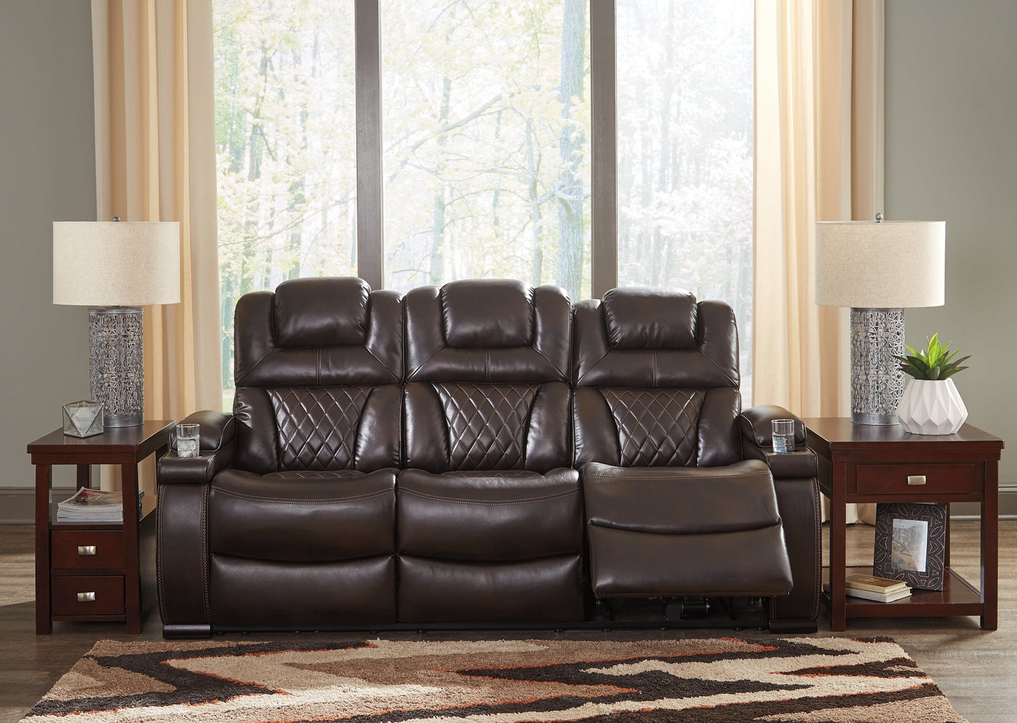 Warnerton Sofa and Recliner Rent Wise Rent To Own Jacksonville, Florida