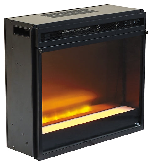 Wynnlow 4-Piece Entertainment Center with Electric Fireplace Rent Wise Rent To Own Jacksonville, Florida