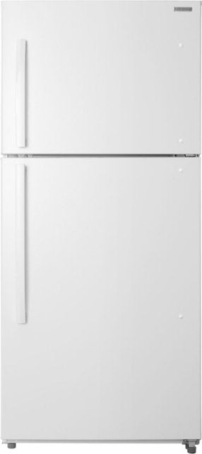 Insignia™ - 18 Cu. Ft. Top-Freezer Refrigerator with Handles - White