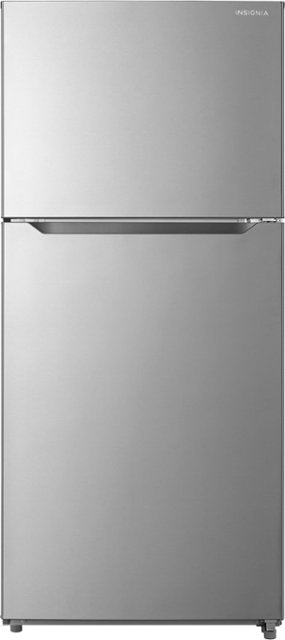 Insignia™ - 18 Cu. Ft. Top-Freezer Refrigerator - Stainless Steel