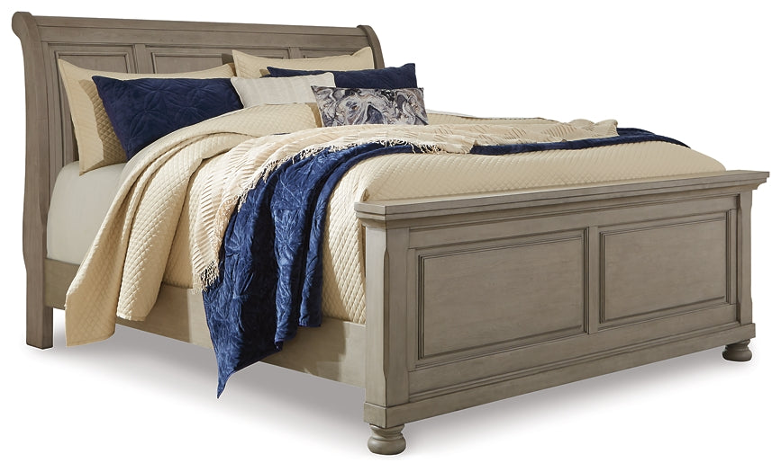 Lettner California Sleigh Bed