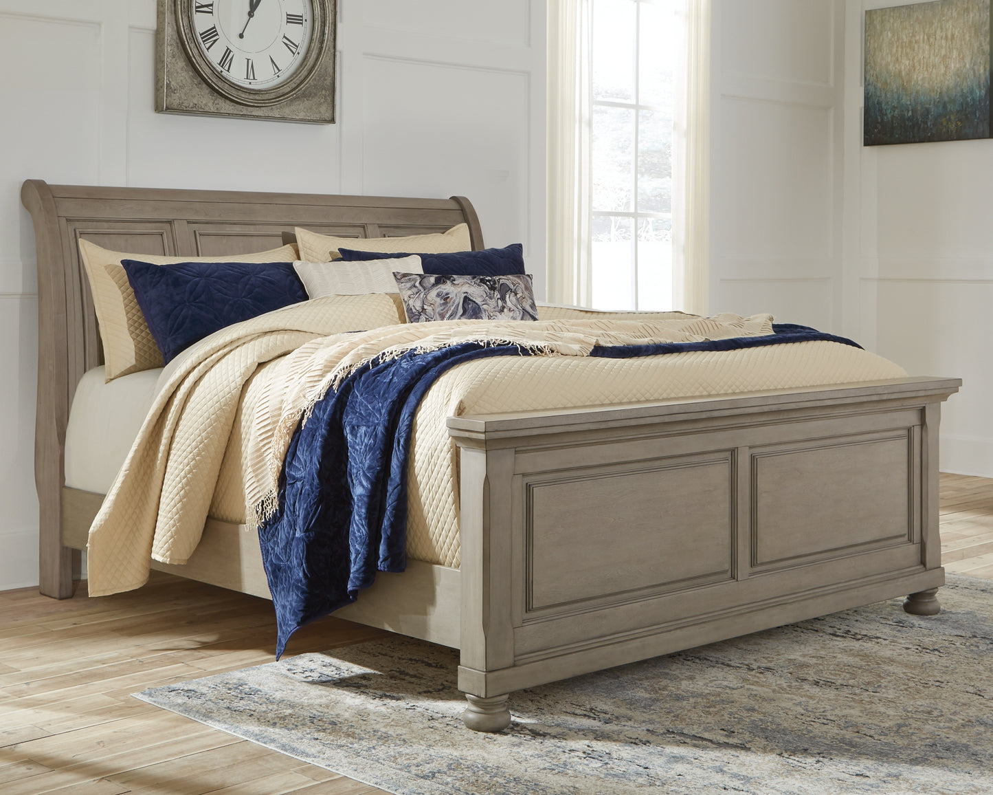 Lettner California Sleigh Bed