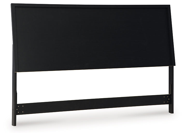 Danziar Panel Headboard With Mirrored Dresser, Chest And 2 Nightstands