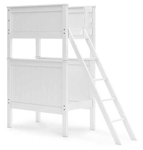 Nextonfort  Over Twin Display Bunk Bed - In Store Only