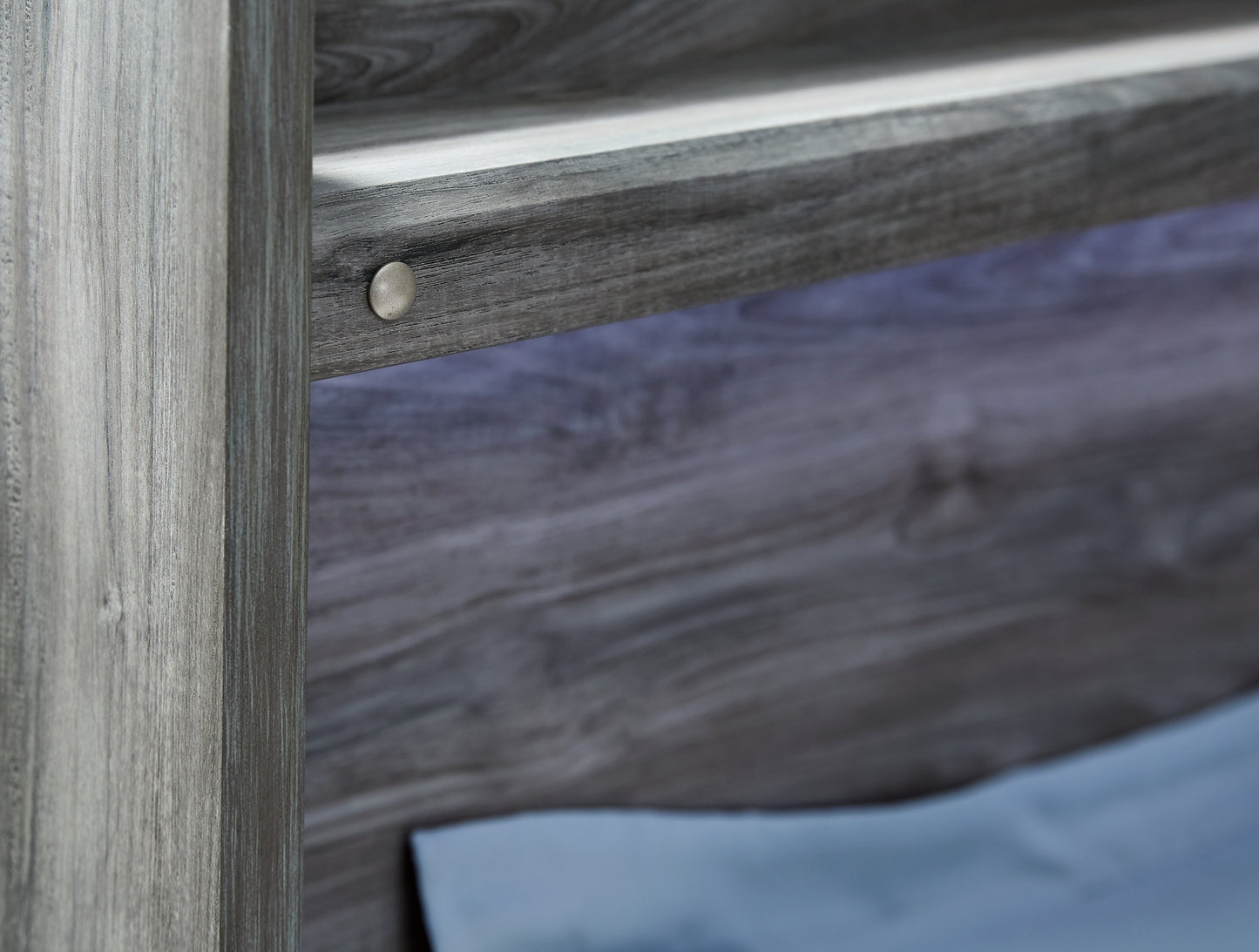Baystorm Panel Bed With Mirrored Dresser And Nightstand