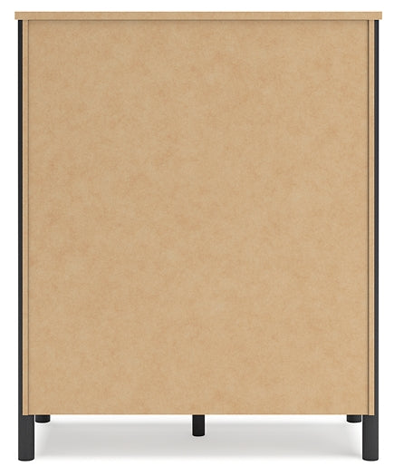 Cadmori Upholstered Panel Bed With Mirrored Dresser, Chest And Nightstand