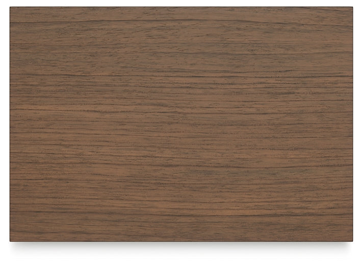 Landocken Panel Bed With Nightstand