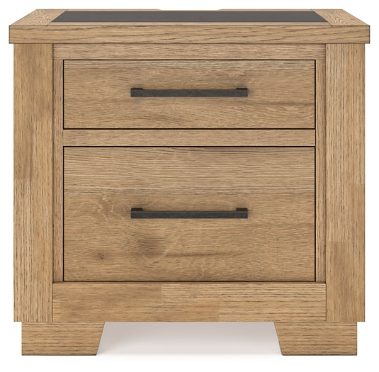 Galliden California Panel Bed With Mirrored Dresser, Chest And 2 Nightstands