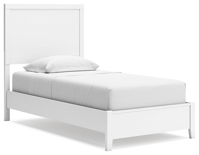 Binterglen Panel Bed With Mirrored Dresser, Chest And Nightstand