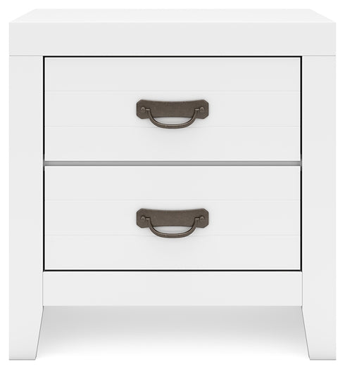 Binterglen Panel Bed With Mirrored Dresser, Chest And Nightstand
