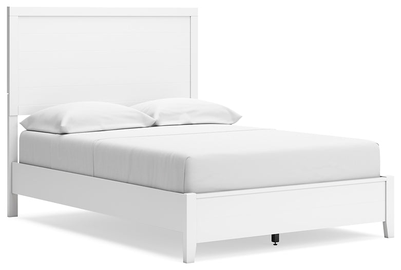 Binterglen Panel Bed With Nightstand
