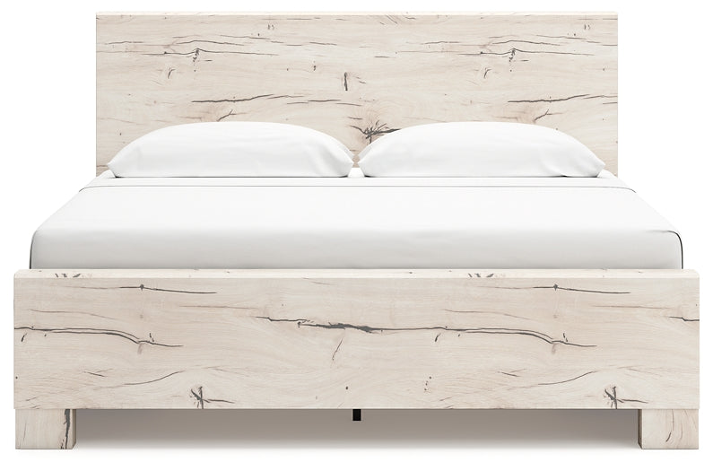 Lawroy Panel Bed With Mirrored Dresser