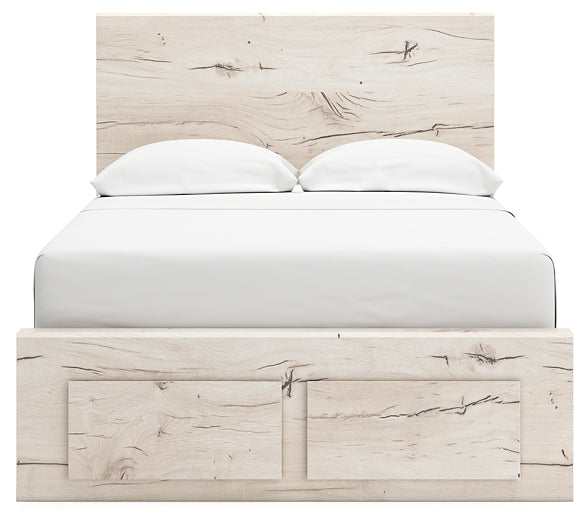 Lawroy Panel Storage Bed With Mirrored Dresser