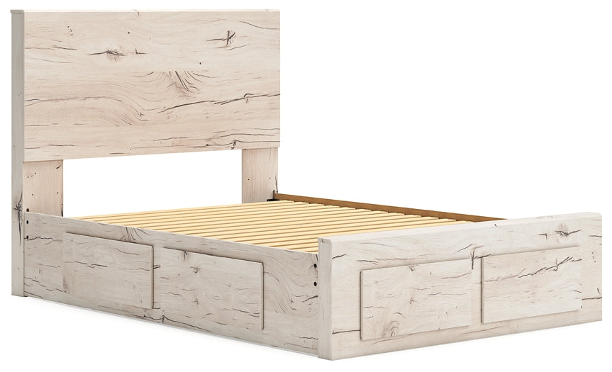 Lawroy Panel Storage Bed With Mirrored Dresser