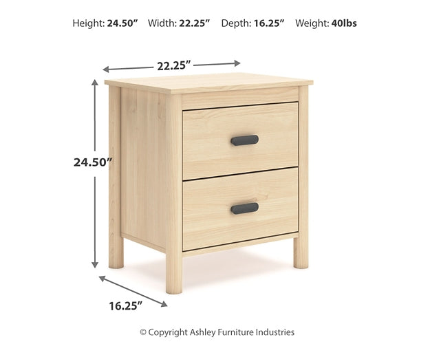 Cabinella Panel Headboard With Dresser And Nightstand