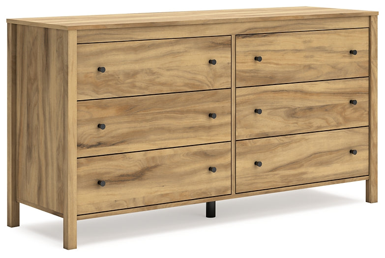 Bermacy Panel Headboard With Dresser And Nightstand