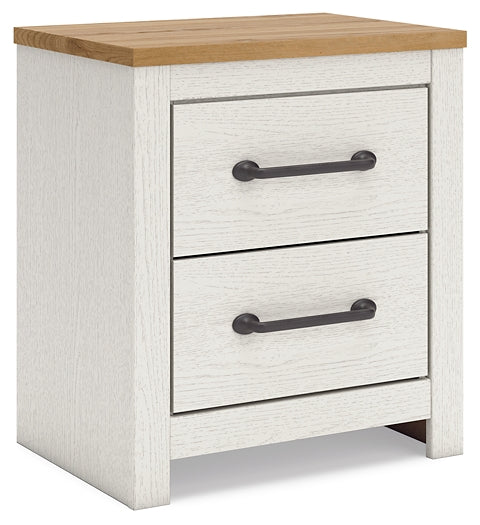 Linnocreek Panel Bed With Mirrored Dresser, Chest And Nightstand