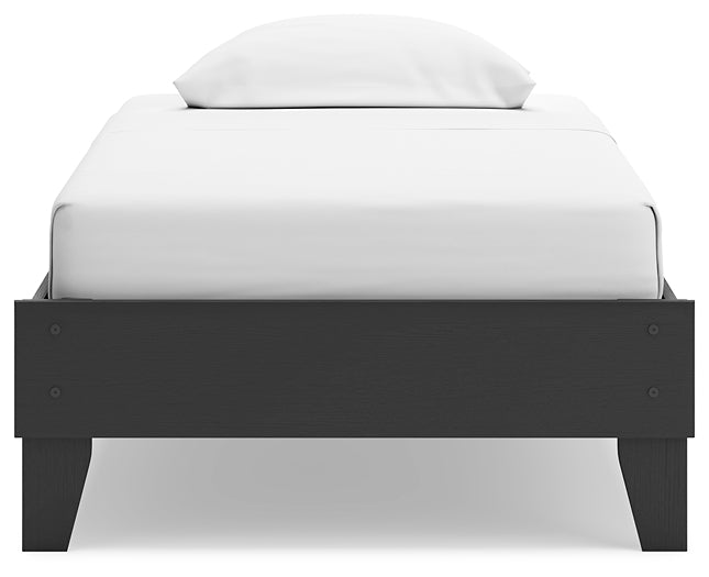 Socalle Platform Bed With Dresser And Nightstand