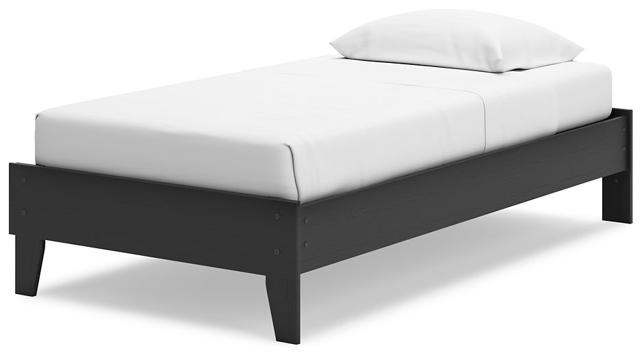 Socalle Platform Bed With Dresser And Nightstand