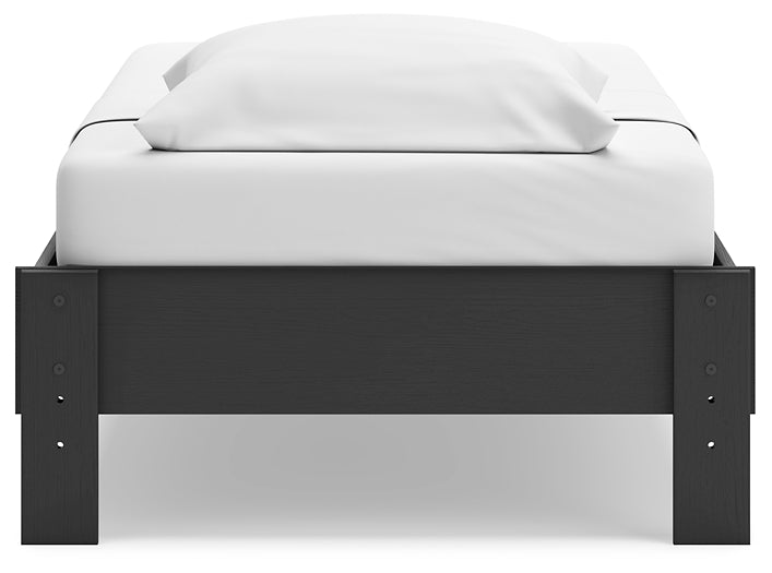 Socalle Platform Bed With Dresser And Nightstand