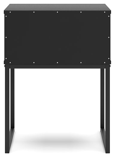 Socalle Panel Platform Bed With Nightstand