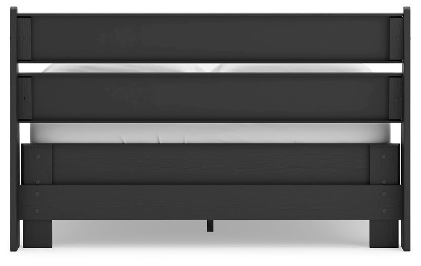 Socalle Panel Platform Bed With Dresser And Nightstand